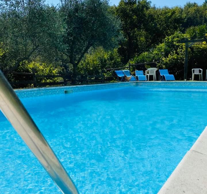 La nostra piscina vista “infinito”
